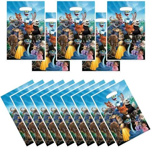 30 قطعة من حقائب هدايا ومستلزمات وديكورات الحفلات من Zootopia2 اللطيفة من KKOND. مثالية لحفلات الرسوم المتحركة، ومثالية للأطفال، ورائعة للمناسبات العائلية، والجوائز، والكرنفالات، وعيد الميلاد in Kuwait