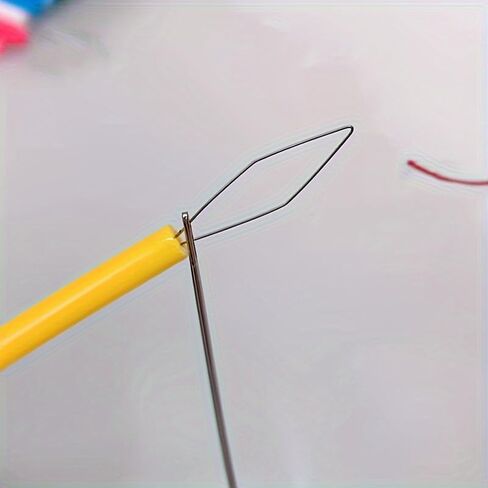 5pcs Essential Plastic Threading Tool for Sewing – Easy Needle Threader & Thread Guide for Sewing Machines, Bead Embroidery & Crafts – Convenient Assist Tool (5pcs (Random Color)) in Saudi Arabia