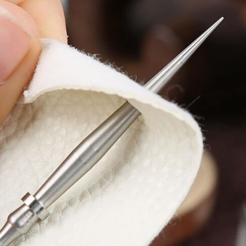 yyangz Vintage Patterned Awl Silver Handmade DIY Sewing Tool Accessories Punching Awl Sewing Needle for Repairing Canvas Leather Soles Handbags in Saudi Arabia
