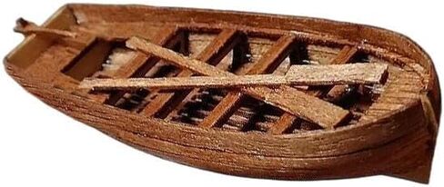 GAWEGM Small Lifeboat Model kit - Mini Boat Ship Model Accessory 1 Set in Saudi Arabia