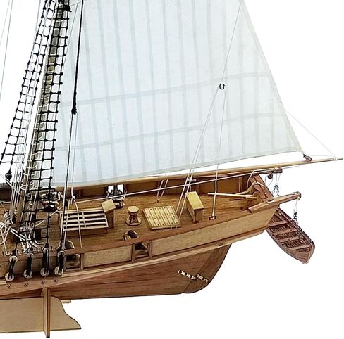 GAWEGM Small Lifeboat Model kit - Mini Boat Ship Model Accessory 1 Set in Saudi Arabia