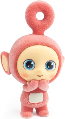 Teletubbies 4-Pack Set with Tinky Winky, Dipsy, Laa-Laa, Po 2.5-inch Flocked Cheebee Collectible Figures in Saudi Arabia