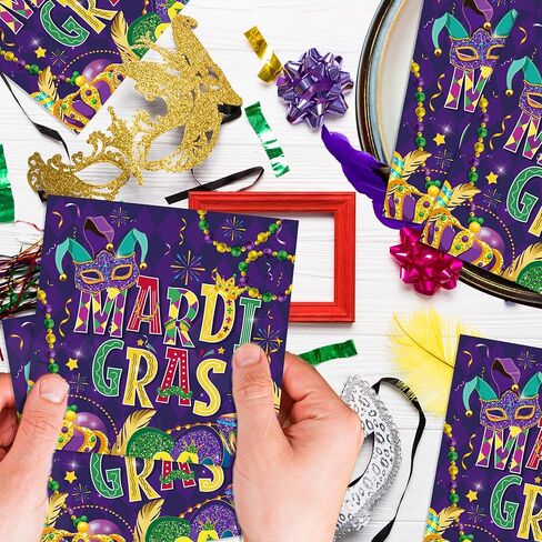 40Pcs Mardi Gras Paper Napkin Mardi Gras Masquerade Party Napkins Carnival Theme Party Paper Napkins New Orleans Mask Disposable Napkins Carnival Masquerade Napkin for Mardi Gras Party Decor in Saudi Arabia