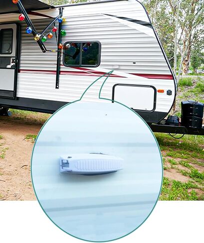X-Haibei 5 Pack RV Baggage Door Catch Camper Trailer Storage Door Latch Hook Door Holders Travel Room in Saudi Arabia