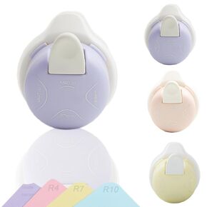 Corner Punch 4 in 1 Corner Rounder Punch (R4+R7+R10+Inside Corner) Corner Cutter for DIY Scrapbooking Photo Tags (Purple) in Saudi Arabia