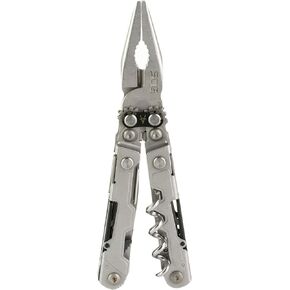 أداة متعددة الأغراض صغيرة الحجم من SOG PowerLitre مع 19 أداة خفيفة الوزن، أداة مساعدة طويلة مدمجة بطول 5 بوصات مع سكين ومفك براغي وحامل لقمة سداسية، أسود in Kuwait