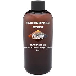 زيت عطر اللبان والمر (زجاجة 16 أونصة) لصنع الشموع، وصناعة الصابون، وصناعة التارت، وبخاخات الغرف، والمستحضرات، ومعطرات السيارات، والسلايم، وقنابل الاستحمام، وأجهزة التدفئة... in Kuwait