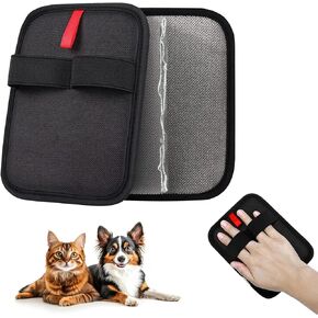Electrostatic Pet Hair Removal Glove for Dogs and Cats 2 Pack Reusable Pet Hair Remover Tool for Bed Carpets Cloth Couch Car Seats Mitts with Strong Grip Magic Brush Pet Hair Fur Removal Gloves in Saudi Arabia