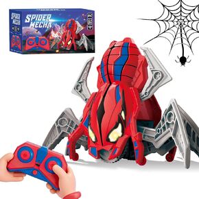 ألعاب عنكبوت للتحكم عن بعد للأولاد من سن 4 إلى 6 سنوات مع أضواء عيون وأرجل متحركة وسرعة سريعة ودوران 360 درجة، ألعاب روبوتات RC للأطفال للأعمار من 3-4 و5-7 سنوات in Kuwait
