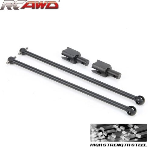 RCAWD لـ 1/5 ARRMA Kraton & Outcast 8S Driveshaft، 182 مم Dogbone (6 مم Bold) وDiff Outdrive وترقيات دبوس 4 مم، أجزاء Hopups لـ #ARA310926#ARA31091 أسود in Saudi Arabia