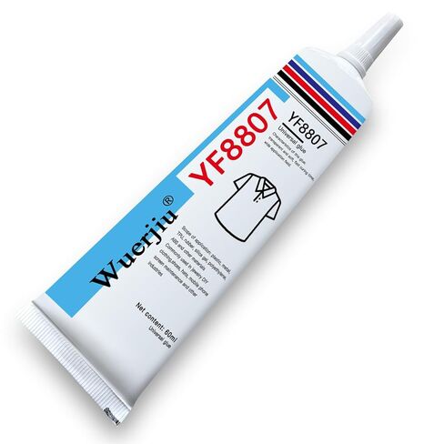 Fabric Glue, Liquid Stitch Fabric Adhesive, Permanent Clear Strong Waterproof & Washable for Repair and Patch, Clothes and Clothing Bonding, 60ml in Saudi Arabia