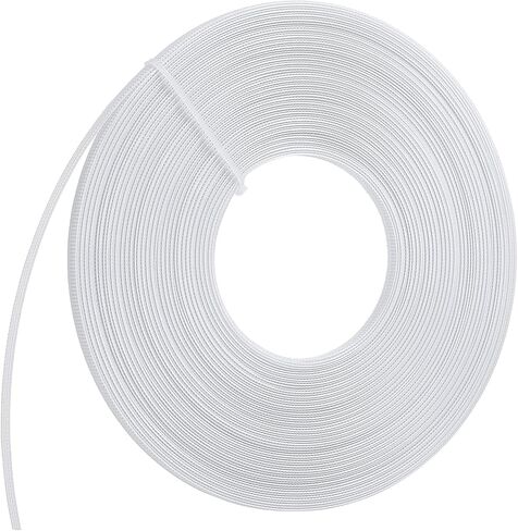 Shimmeroo Boning for Sewing, 25 Yards Corset Boning for Sewing Corset Making Wedding Dress Bridal Evening Gowns Crafts, Plastic, Sew-Through, 6mm in Kuwait