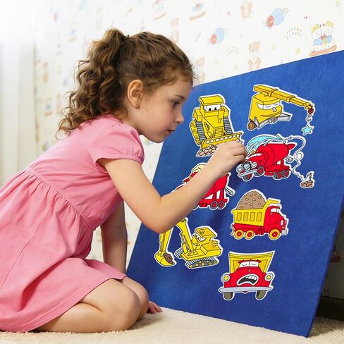 قطع قصة اللباد Goodnight Goodnight موقع البناء مجموعات قصص لوحة اللباد لأنشطة أداء سرد القصص في الفصول الدراسية لمرحلة ما قبل المدرسة in Kuwait