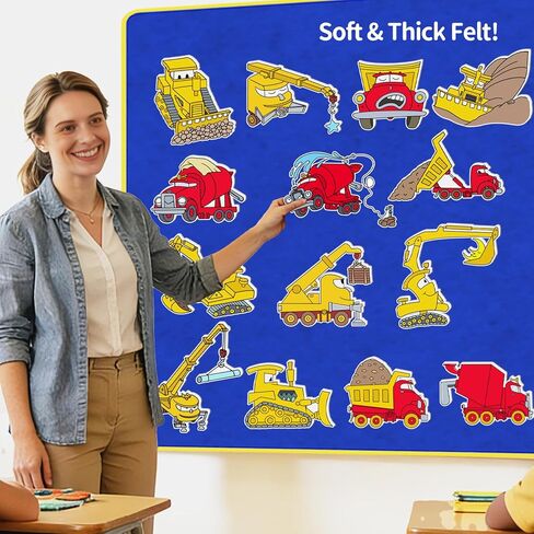 قطع قصة اللباد Goodnight Goodnight موقع البناء مجموعات قصص لوحة اللباد لأنشطة أداء سرد القصص في الفصول الدراسية لمرحلة ما قبل المدرسة in Kuwait