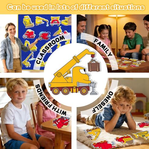 قطع قصة اللباد Goodnight Goodnight موقع البناء مجموعات قصص لوحة اللباد لأنشطة أداء سرد القصص في الفصول الدراسية لمرحلة ما قبل المدرسة in Kuwait