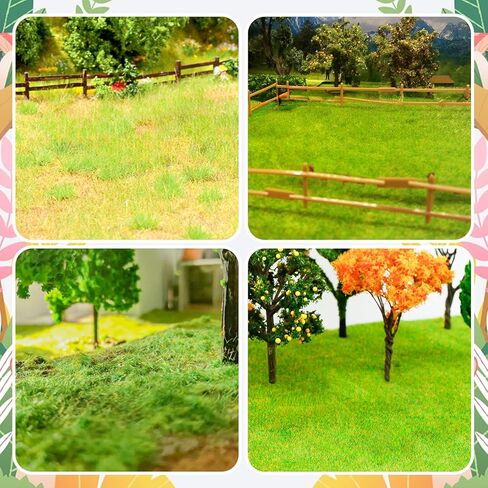 مجموعة أدوات توزيع العشب الثابتة من Warmtree مع مقبض مضاد للانزلاق وعشب ألوان 5 × 30 جم، 49 قطعة من الزهور الملونة المصغرة، لوازم الديوراما لمجموعة نماذج التضاريس ذات المناظر الطبيعية الخلابة DIY in Kuwait