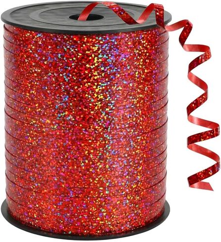 500 Yards Curling Crimped Ribbon Dark Pink Balloon String Shiny Metallic Roll for Birthday Gift Wrapping Ribbon,Party Decor, Wedding, Chrismas Crafts Birthday Party Festival Art Craft Decoration in Saudi Arabia