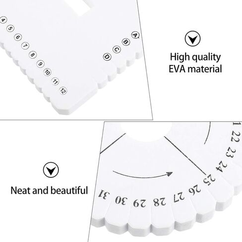 VOSAREA 4pcs Practical Beading Cord Disc Braiding Board Handmade Weaving Disk Plate in Saudi Arabia