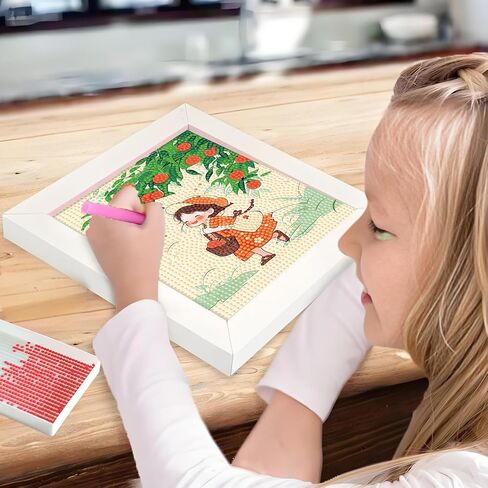 6 قطع من صواني الرسم الفنية الماسية البلاستيكية، صينية فرز الخرز، ملحقات وأدوات تنظيم صينية حجر الراين للحرف اليدوية in Kuwait