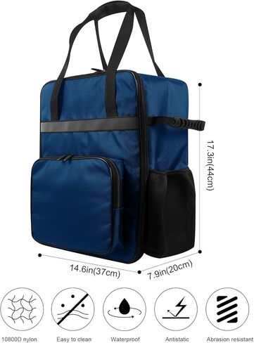CREAMi Deluxe Maker Storage Bag Ice Cream Maker Travel Bag Heavy duty Waterproof Oxford Cloth Carrying Case for Ninja CREAMi Deluxe Ice Cream NC501/NC301/NC300/NC299AMZ in Saudi Arabia