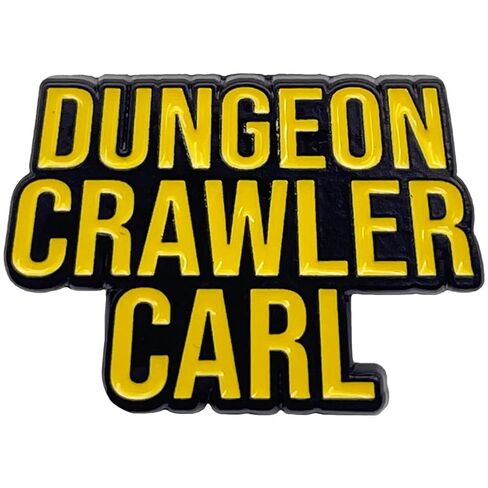 دبوس معدني لطية صدر السترة يحمل شعار Dungeon Crawler Carl in Saudi Arabia