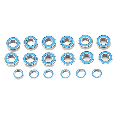 18PCS Rubber Sealed Ball Bearing Compatible with M-05 M-06 M05 M06 RC Car Parts Accessories Compatible with Dancing Rider Models in Saudi Arabia