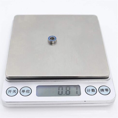 منتجات نقل الطاقة 6 قطع محامل R166-2RS لهواية RC سيارة شاحنة زرقاء مختومة بوصة ABEC-3 R166RS محمل كروي أجزاء R166 محامل كروية in Kuwait