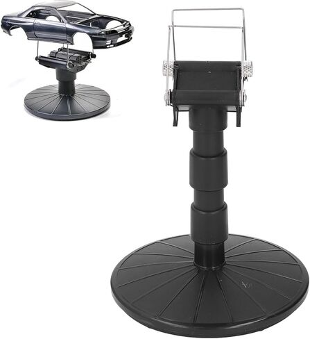 Model Painting Stand, Adjustable Height Spray Work Painting Turn Table Airbrush Holder Car Paint Stand Spray Work Base for Model Parts Assemble, DIY Card Photo Memo in Kuwait
