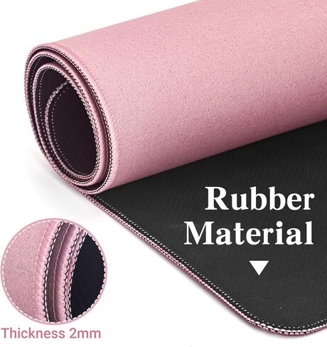Mahjong Mat for Table, Mah Jongg Mat, 31.5" x 31.5" Pink Non-Slip Noise-Reducing Table Mat for Mahjong, Dominoes & Board Games in Saudi Arabia
