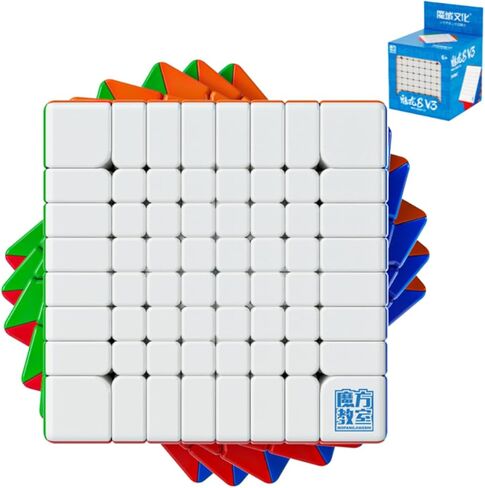 Bukefuno MoYu Meilong 10x10 Speed Puzzle Cube 10x10 Magic Cubes Moyu Stickerless MEILONG 10x10x10 Cubing Classroom 84mm Speed Toys Cube in Saudi Arabia