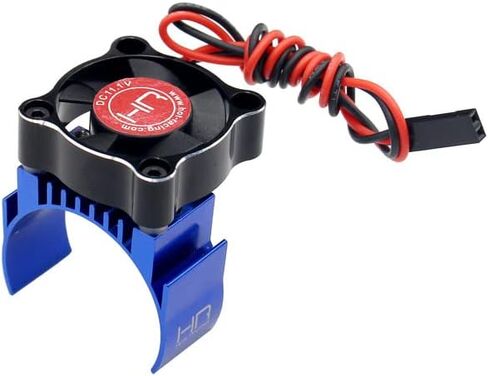 حار سباق TE272RF06 كليب على بالوعة الحرارة المحرك مع مروحة قاعدة الألومنيوم (الأزرق) TRX272R in Kuwait