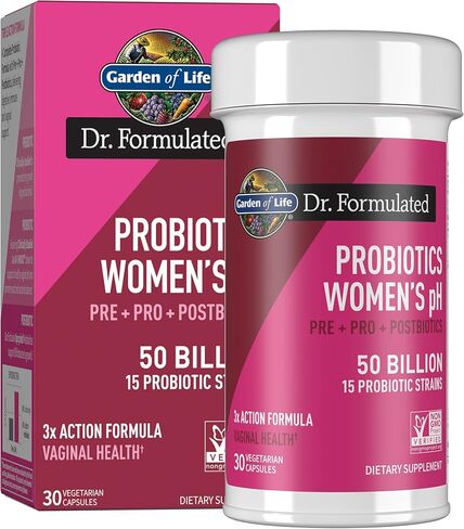 حديقة الحياة دكتور مرة واحدة يوميا 3-في 1 prebiotics كاملة ، ما بعد البيع والبروبيوتيك للنساء ، قبل + pro + ملحق ما بعد الحيوية من أجل الجهاز الهضمي والمناعة والمهبل ، 30 يوم العرض in Saudi Arabia