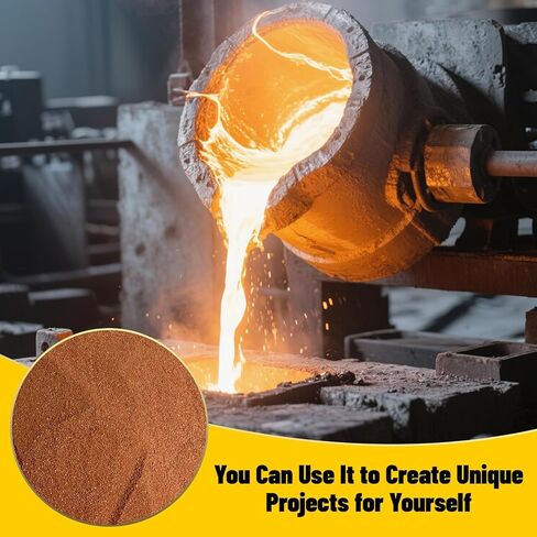 5.5LB 400 Mesh Fine Casting Sand for Metal, 0.22LB Viscosity-Enhancing Soil and 0.22LB Release Sand, Molding Clay for Jewelry Making, Casting Kit for Detailed Replicas in Saudi Arabia