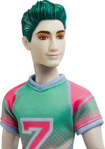 مجموعة دمى ديزني زومبيز من ماتيل، عبوتين، دمى أديسون تشيرليدر وزيد لكرة القدم (12 بوصة)، 11 "مفاصل" قابلة للانحناء، هدية رائعة للأعمار من 5 سنوات فما فوق in Kuwait