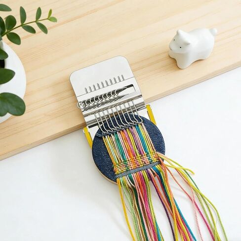 مجموعة PatchMaker 2.0، مجموعة أدوات الحياكة المنوال للمبتدئين، مجموعة أدوات النسيج Knitpatch لإصلاح الخياطة بسرعة، لوازم الخياطة اليدوية (14 خطافًا) in Kuwait
