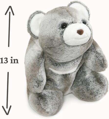 GUND Original Snuffles Teddy Bear, Premium Stuffed Animal for Ages 1 and Up, Gray/Brown, 13" in Saudi Arabia