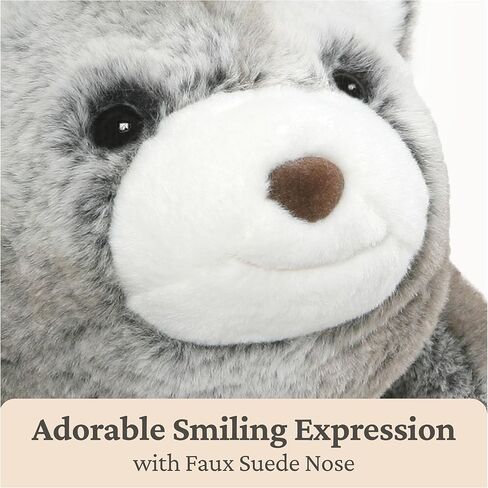 GUND Original Snuffles Teddy Bear, Premium Stuffed Animal for Ages 1 and Up, Gray/Brown, 13" in Saudi Arabia