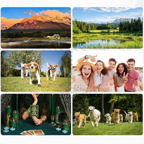 JMIATRY 6PCS Sublimation Mouse Pad Blanks 14x24 Inch, Sublimation Desk Mat Blanks White Mouse Pad Custom Playmat for Card Game Players, Sublimation Playing Cards Blankfor Transfer Present Gaming Mat in Saudi Arabia