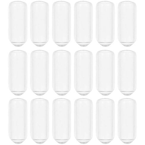 أغطية رأس عصابة الرأس من NOLITOY، 200 قطعة من الأغطية المطاطية الشفافة لأربطة الشعر 6 مم القطر الداخلي 0.16 بوصة ملحقات واقية ذاتية الصنع in Kuwait