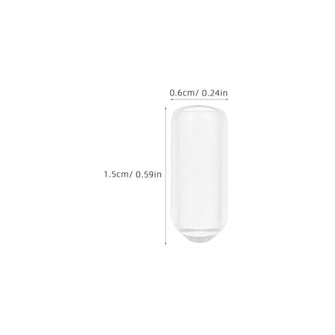 أغطية رأس عصابة الرأس من NOLITOY، 200 قطعة من الأغطية المطاطية الشفافة لأربطة الشعر 6 مم القطر الداخلي 0.16 بوصة ملحقات واقية ذاتية الصنع in Kuwait