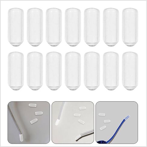 أغطية رأس عصابة الرأس من NOLITOY، 200 قطعة من الأغطية المطاطية الشفافة لأربطة الشعر 6 مم القطر الداخلي 0.16 بوصة ملحقات واقية ذاتية الصنع in Kuwait