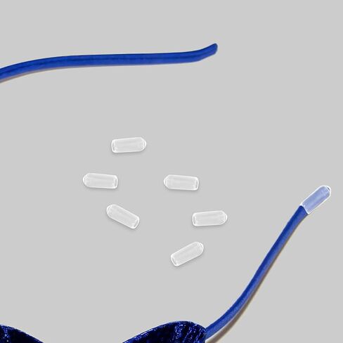 أغطية رأس عصابة الرأس من NOLITOY، 200 قطعة من الأغطية المطاطية الشفافة لأربطة الشعر 6 مم القطر الداخلي 0.16 بوصة ملحقات واقية ذاتية الصنع in Kuwait