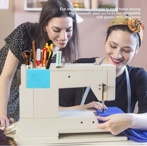 1 Set Scissor Holder for Sewing Machines, Magnetic Sewing Machine Scissor Mount, Sewing Accessories, Sewing Tool Organizer, Craft Tool (Blue) in Kuwait