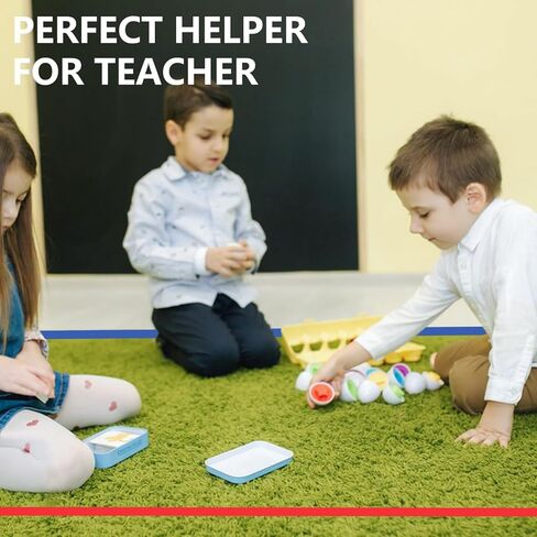 4 Rolls 66 Feet Carpet Marker Strips for Classroom Carpet Strip for School Supplies, Nylon Reusable Cable Straps Cable Ties Hook and Loop in Saudi Arabia