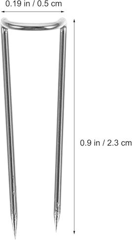 100pcs U Shape Quilting Pins Sewing Positioning Needles 23mm for Household Patchwork Fabric Craft in Saudi Arabia