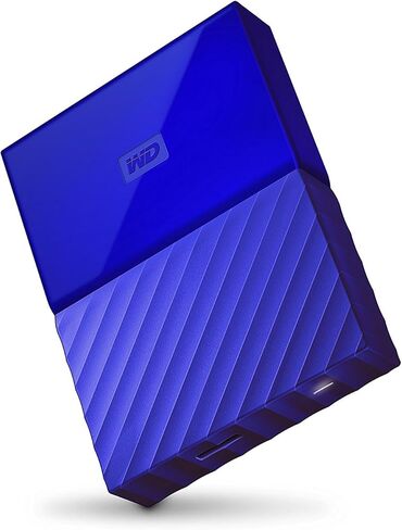 WD 1TB Blue USB 3.0 My Passport Portable External Hard Drive (WDBYNN0010BBL-WESN) in Kuwait