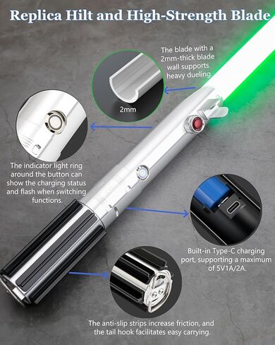 Lorsaberus Light Saber for Adults Force FX Light Saber with 12 RGB Colors Dueling Light Sabers for Kids Motion Control 16 Sound Fonts with Metal Hilts Smooth Swing Light Sabers for Cosplay Gifts in Saudi Arabia