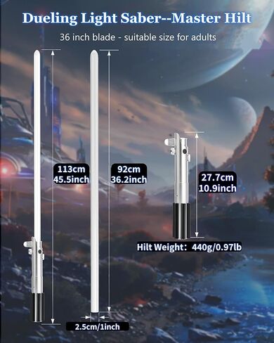 Lorsaberus Light Saber for Adults Force FX Light Saber with 12 RGB Colors Dueling Light Sabers for Kids Motion Control 16 Sound Fonts with Metal Hilts Smooth Swing Light Sabers for Cosplay Gifts in Saudi Arabia
