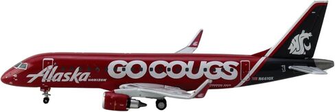 GeminiJets GJASA2250 Alaska Airlines Embraer 175 Go Cougs N661QX; مقياس 1:400 in Saudi Arabia