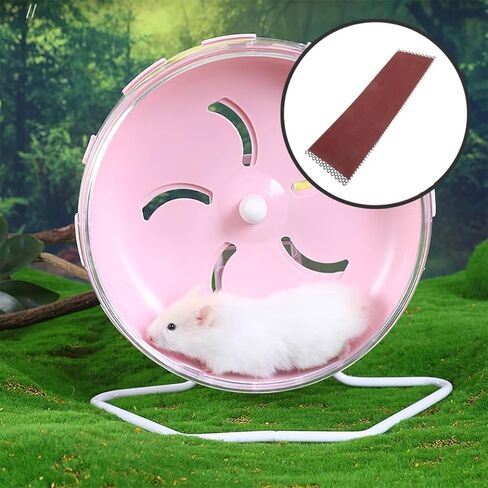ibasenice Running Wheel Nail Trimmer Pad Abrasive Mat for Hamster Exercise Wheel Silent Nail Filing Strip Suitable for Small Pets and Sugar Gliders in Kuwait
